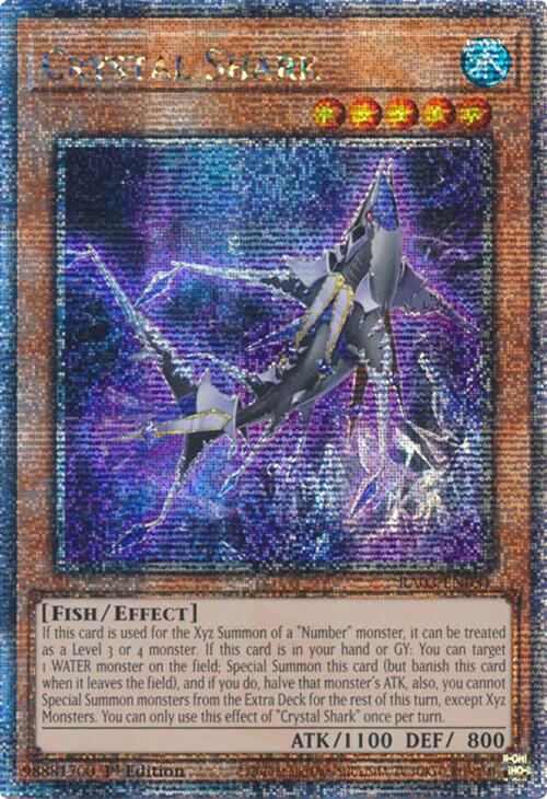 Crystal Shark (Quarter Century Secret Rare) [RA03-EN031] Quarter Century Secret Rare | Enigma On Main