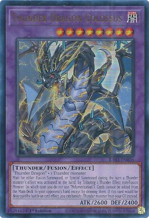 Thunder Dragon Colossus (UR) [RA03-EN036] Ultra Rare | Enigma On Main