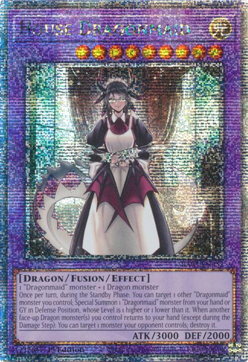 House Dragonmaid (Quarter Century Secret Rare) [RA03-EN037] Quarter Century Secret Rare | Enigma On Main