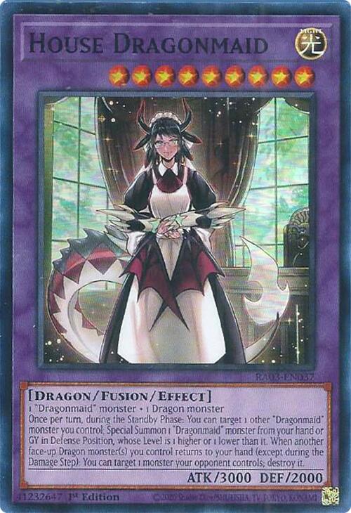 House Dragonmaid [RA03-EN037] Super Rare | Enigma On Main