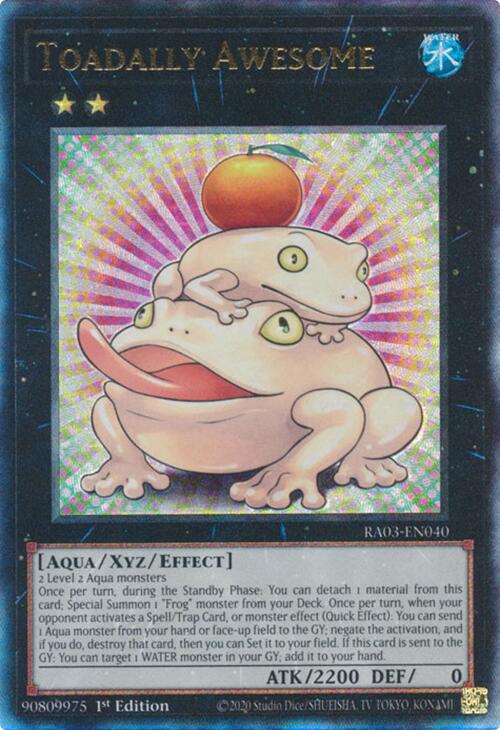 Toadally Awesome (UTR) [RA03-EN040] Prismatic Ultimate Rare | Enigma On Main