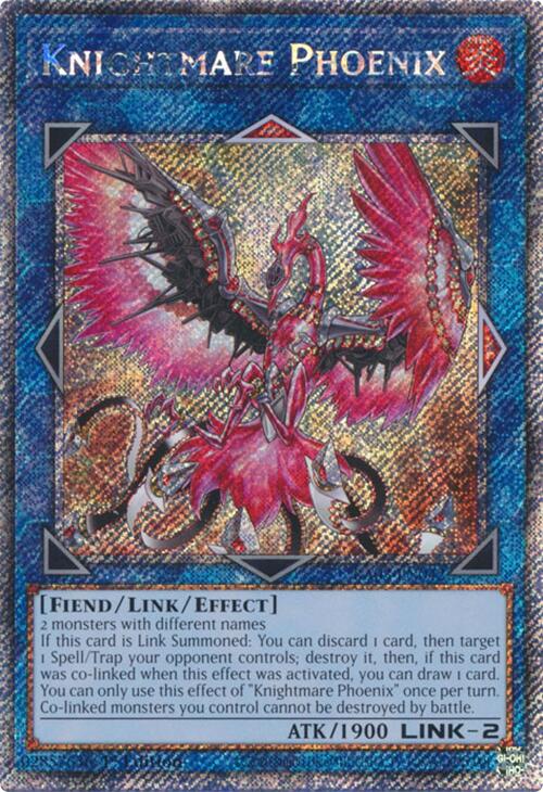 Knightmare Phoenix (Platinum Secret Rare) [RA03-EN042] Platinum Secret Rare | Enigma On Main