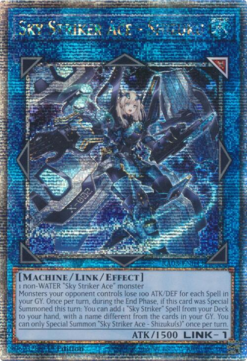 Sky Striker Ace - Shizuku (Quarter Century Secret Rare) [RA03-EN043] Quarter Century Secret Rare | Enigma On Main