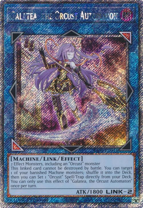 Galatea, the Orcust Automaton (Platinum Secret Rare) [RA03-EN044] Platinum Secret Rare | Enigma On Main