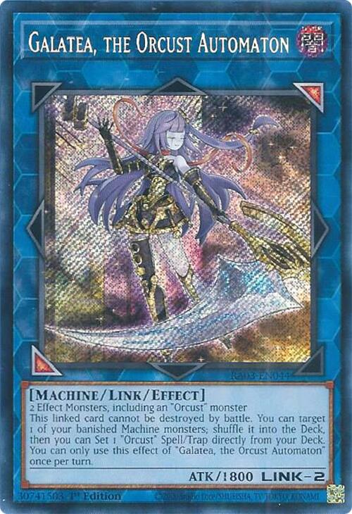 Galatea, the Orcust Automaton (Secret Rare) [RA03-EN044] Secret Rare | Enigma On Main