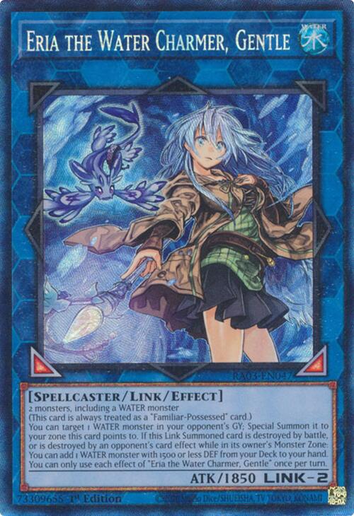 Eria the Water Charmer, Gentle (CR) [RA03-EN047] Prismatic Collector's Rare | Enigma On Main