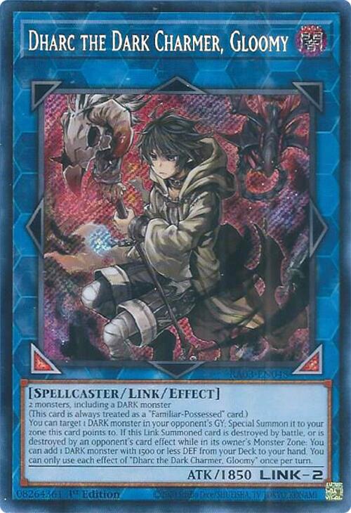 Dharc the Dark Charmer, Gloomy (Secret Rare) [RA03-EN048] Secret Rare | Enigma On Main