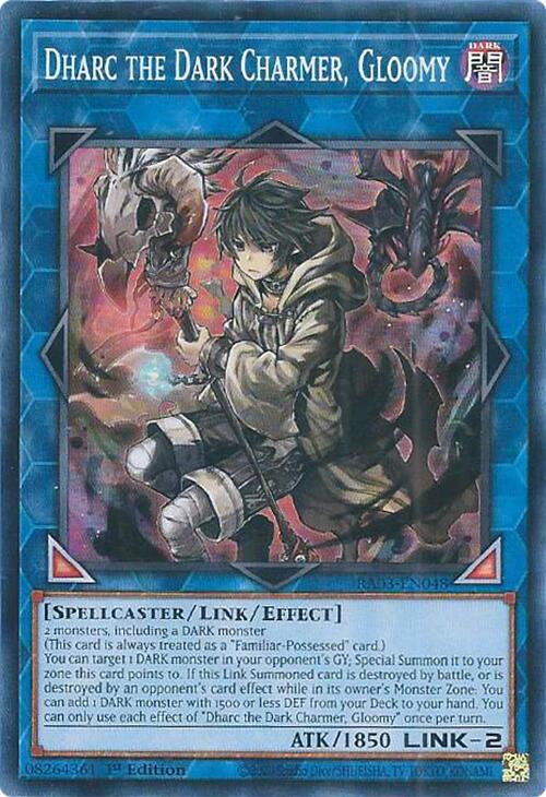 Dharc the Dark Charmer, Gloomy [RA03-EN048] Super Rare | Enigma On Main