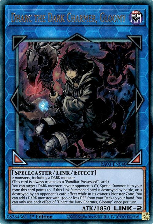 Dharc the Dark Charmer, Gloomy (UTR) [RA03-EN048] Prismatic Ultimate Rare | Enigma On Main