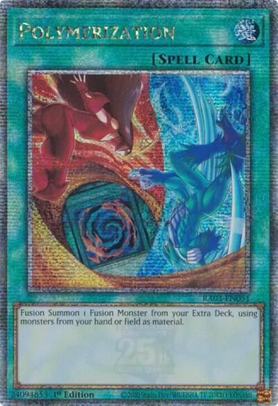 Polymerization (Quarter Century Secret Rare) [RA03-EN051] Quarter Century Secret Rare | Enigma On Main