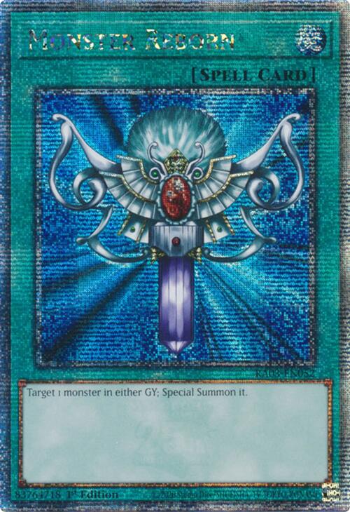 Monster Reborn (Quarter Century Secret Rare) [RA03-EN052] Quarter Century Secret Rare | Enigma On Main