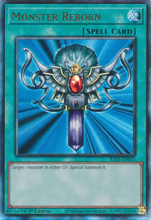 Monster Reborn (UTR) [RA03-EN052] Prismatic Ultimate Rare | Enigma On Main