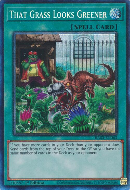 That Grass Looks Greener (CR) [RA03-EN063] Prismatic Collector's Rare | Enigma On Main