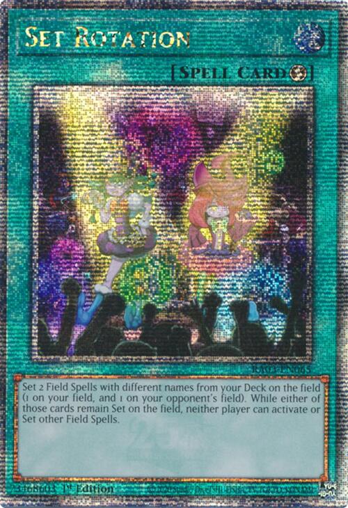 Set Rotation (Quarter Century Secret Rare) [RA03-EN065] Quarter Century Secret Rare | Enigma On Main