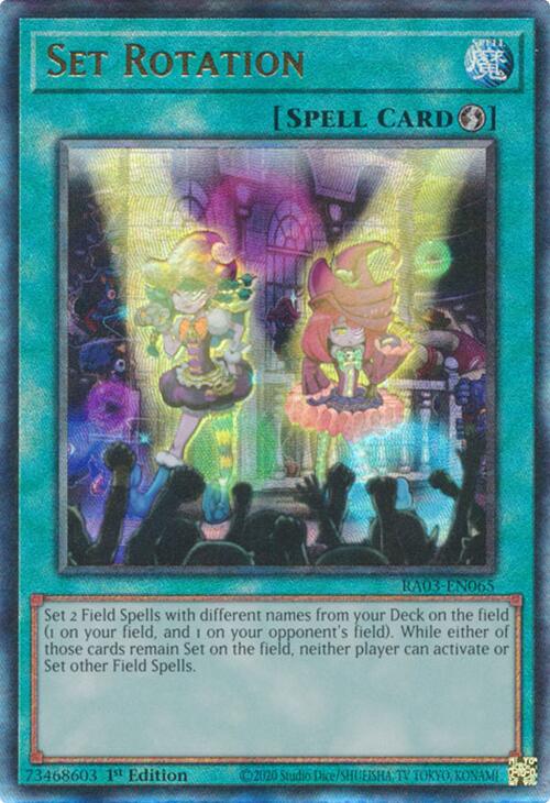 Set Rotation (UTR) [RA03-EN065] Prismatic Ultimate Rare | Enigma On Main