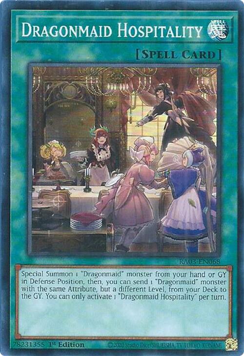 Dragonmaid Hospitality [RA03-EN068] Super Rare | Enigma On Main