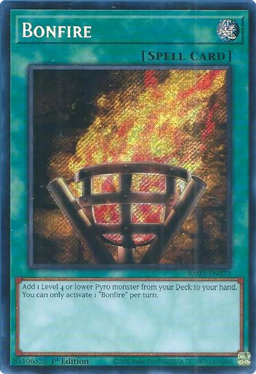 Bonfire (Secret Rare) [RA03-EN073] Secret Rare | Enigma On Main