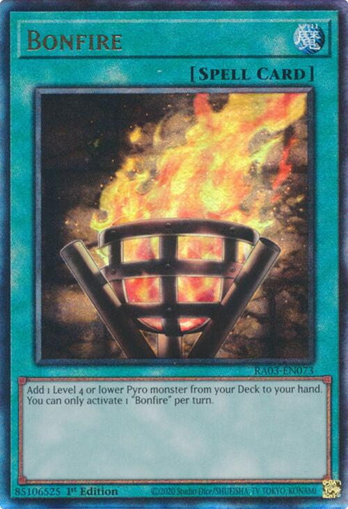 Bonfire (UTR) [RA03-EN073] Prismatic Ultimate Rare | Enigma On Main