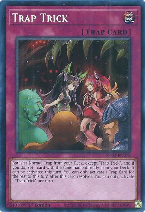 Trap Trick (Secret Rare) [RA03-EN078] Secret Rare | Enigma On Main