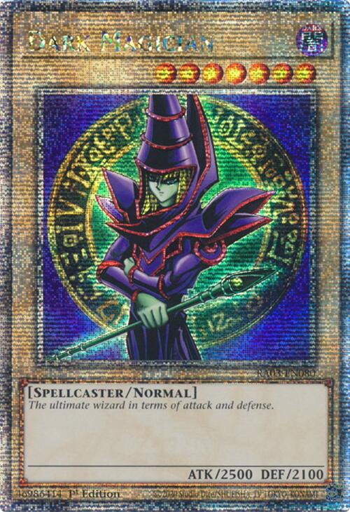 Dark Magician (Quarter Century Secret Rare) [RA03-EN080] Quarter Century Secret Rare | Enigma On Main