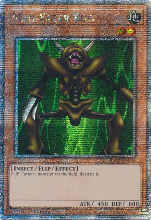 Man-Eater Bug (Quarter Century Secret Rare) [RA03-EN082] Quarter Century Secret Rare | Enigma On Main