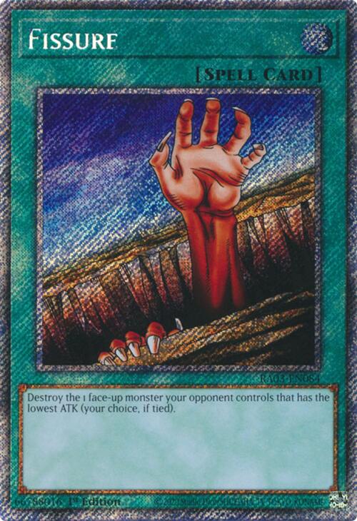 Fissure (Platinum Secret Rare) [RA03-EN084] Platinum Secret Rare | Enigma On Main