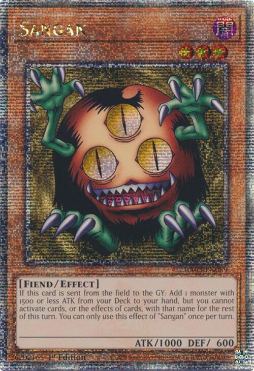 Sangan (Quarter Century Secret Rare) [RA03-EN089] Quarter Century Secret Rare | Enigma On Main