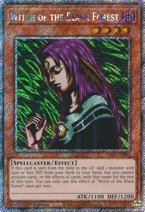 Witch of the Black Forest (Platinum Secret Rare) [RA03-EN091] Platinum Secret Rare | Enigma On Main