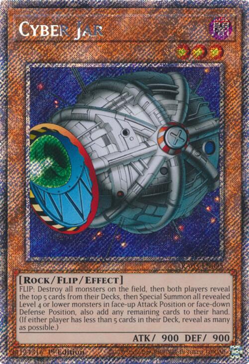 Cyber Jar (Platinum Secret Rare) [RA03-EN095] Platinum Secret Rare | Enigma On Main