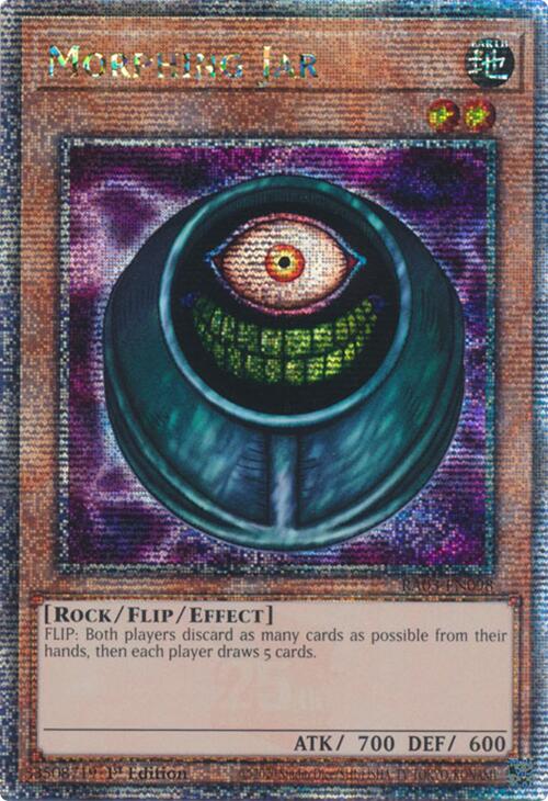 Morphing Jar (Quarter Century Secret Rare) [RA03-EN098] Quarter Century Secret Rare | Enigma On Main