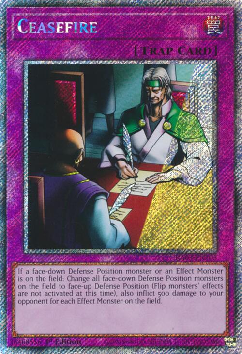 Ceasefire (Platinum Secret Rare) [RA03-EN105] Platinum Secret Rare | Enigma On Main