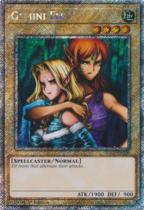 Gemini Elf (Platinum Secret Rare) [RA03-EN109] Platinum Secret Rare | Enigma On Main