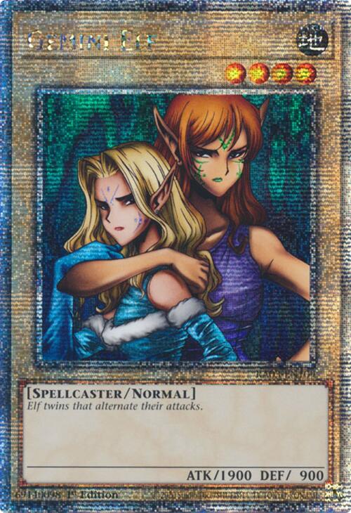 Gemini Elf (Quarter Century Secret Rare) [RA03-EN109] Quarter Century Secret Rare | Enigma On Main