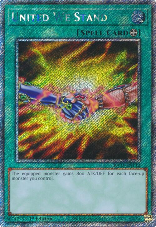 United We Stand (Platinum Secret Rare) [RA03-EN112] Platinum Secret Rare | Enigma On Main