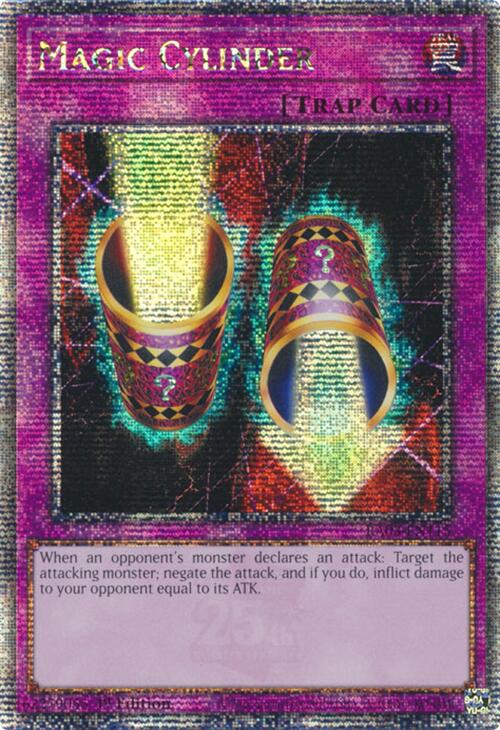Magic Cylinder (Quarter Century Secret Rare) [RA03-EN115] Quarter Century Secret Rare | Enigma On Main