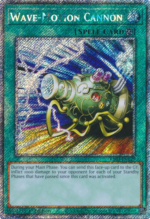 Wave-Motion Cannon (Platinum Secret Rare) [RA03-EN127] Platinum Secret Rare | Enigma On Main