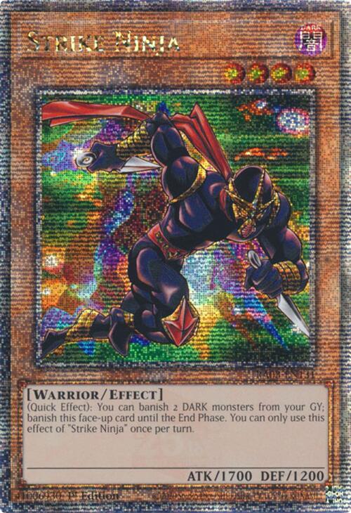 Strike Ninja (Quarter Century Secret Rare) [RA03-EN131] Quarter Century Secret Rare | Enigma On Main