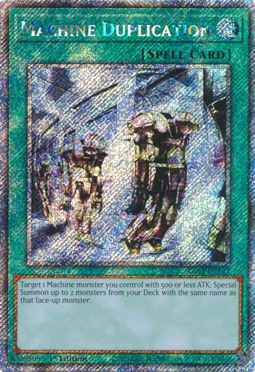 Machine Duplication (Platinum Secret Rare) [RA03-EN145] Platinum Secret Rare | Enigma On Main