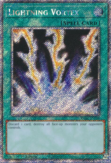 Lightning Vortex (Platinum Secret Rare) [RA03-EN148] Platinum Secret Rare | Enigma On Main