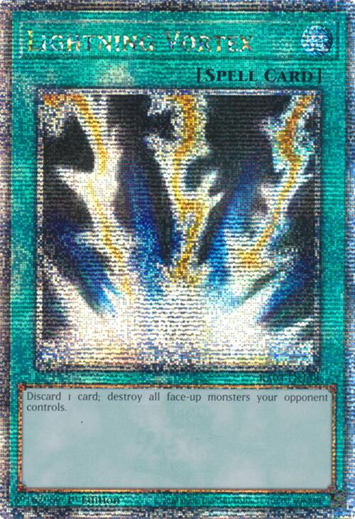 Lightning Vortex (Quarter Century Secret Rare) [RA03-EN148] Quarter Century Secret Rare | Enigma On Main