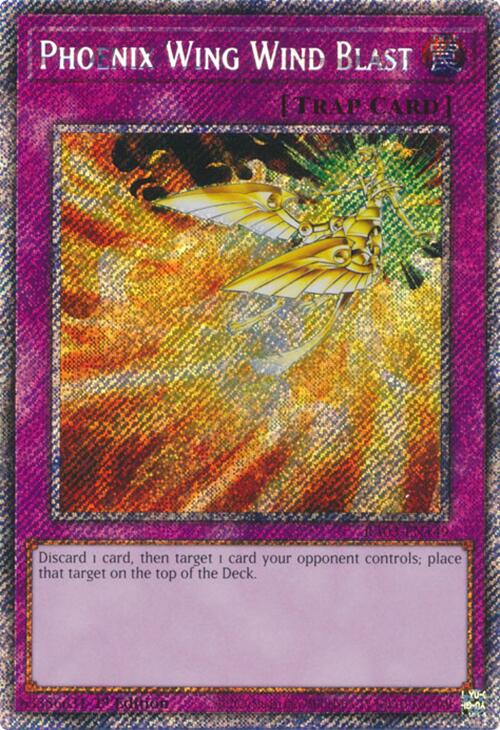 Phoenix Wing Wind Blast (Platinum Secret Rare) [RA03-EN149] Platinum Secret Rare | Enigma On Main