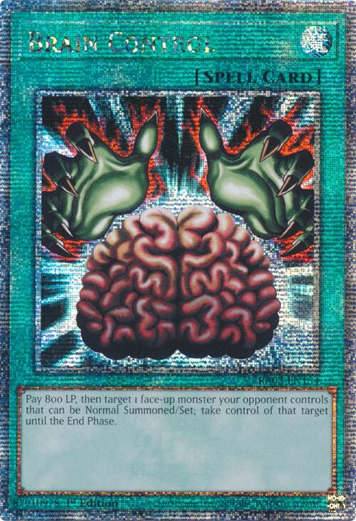 Brain Control (Quarter Century Secret Rare) [RA03-EN154] Quarter Century Secret Rare | Enigma On Main