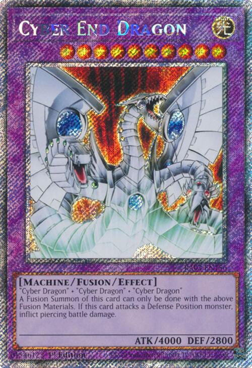 Cyber End Dragon (Platinum Secret Rare) [RA03-EN156] Platinum Secret Rare | Enigma On Main