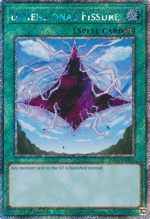 Dimensional Fissure (Platinum Secret Rare) [RA03-EN163] Platinum Secret Rare | Enigma On Main
