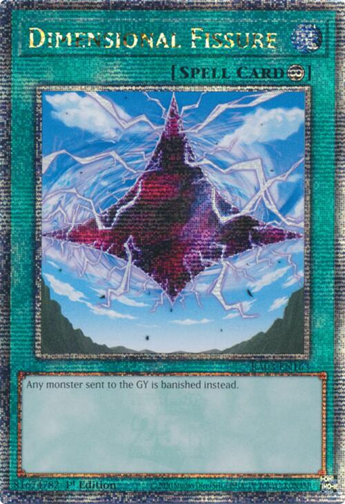 Dimensional Fissure (Quarter Century Secret Rare) [RA03-EN163] Quarter Century Secret Rare | Enigma On Main