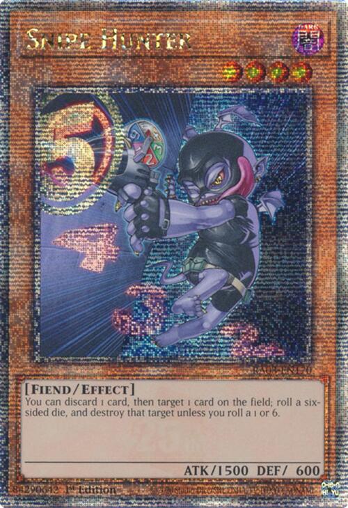 Snipe Hunter (Quarter Century Secret Rare) [RA03-EN170] Quarter Century Secret Rare | Enigma On Main