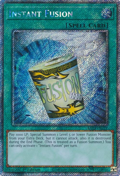 Instant Fusion (Platinum Secret Rare) [RA03-EN171] Platinum Secret Rare | Enigma On Main