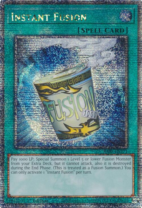 Instant Fusion (Quarter Century Secret Rare) [RA03-EN171] Quarter Century Secret Rare | Enigma On Main