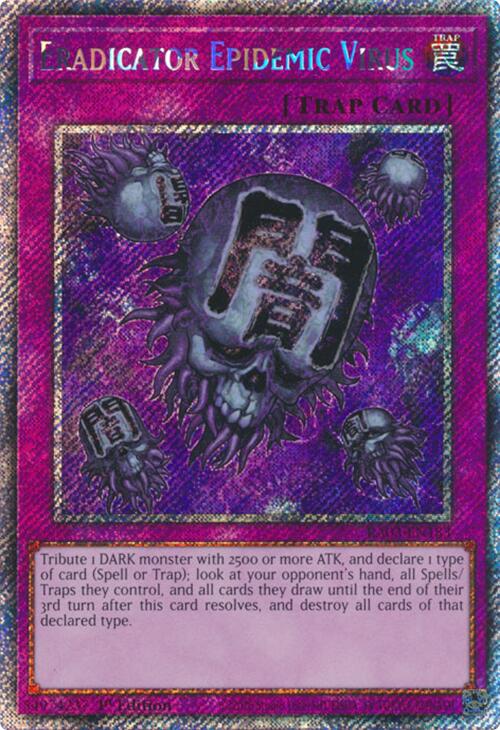 Eradicator Epidemic Virus (Platinum Secret Rare) [RA03-EN183] Platinum Secret Rare | Enigma On Main