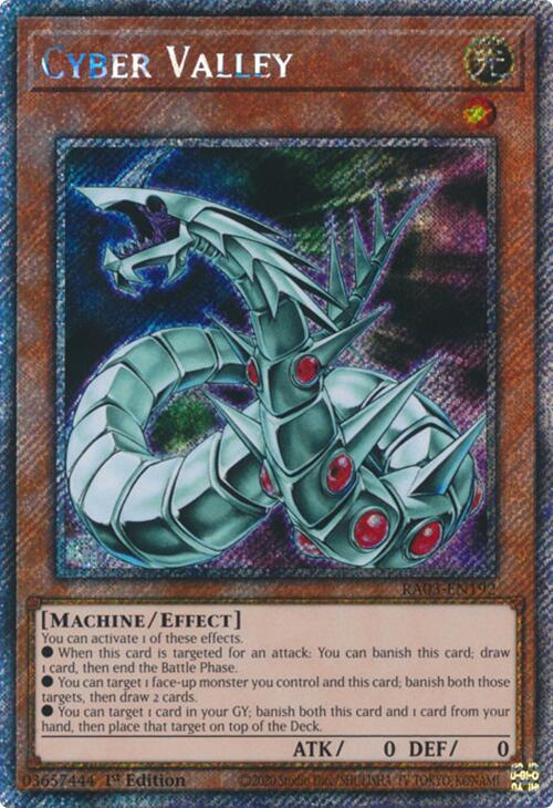 Cyber Valley (Platinum Secret Rare) [RA03-EN192] Platinum Secret Rare | Enigma On Main